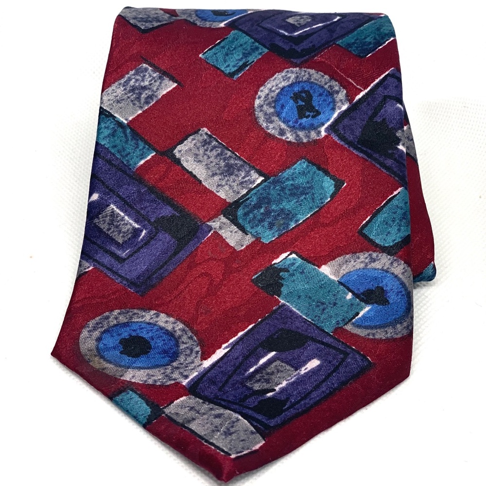 Harbour Classics men’s burgundy tie